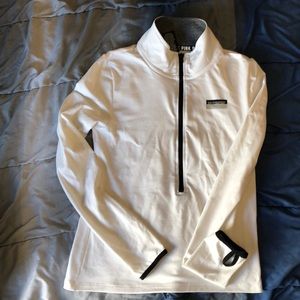 Victoria’s Secret Pink half zip up athletic hoodie